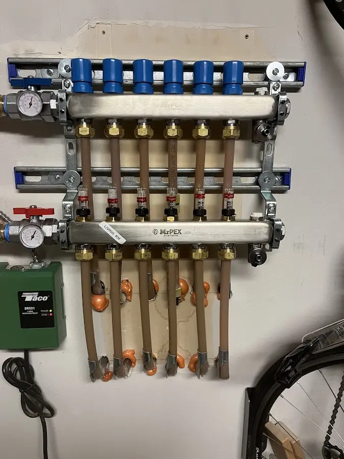 Plumber performing Leak Detection at a residential property in Brawley